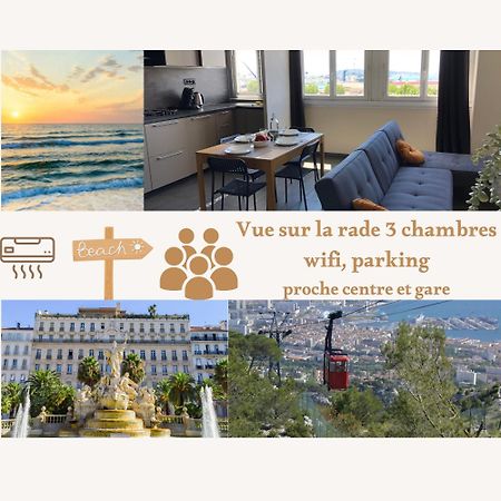 Tout Confort Toulon Centre Appartement 3 Chambres, Vue Sur La Rade Esterno foto